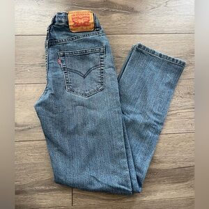 Levi boys jeans. Blue. Size 12